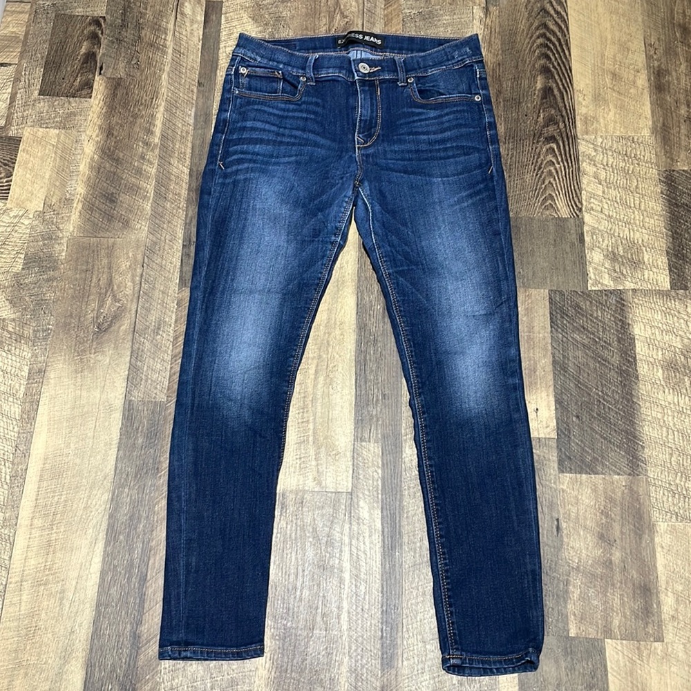 Non-distressed Express Jeggings